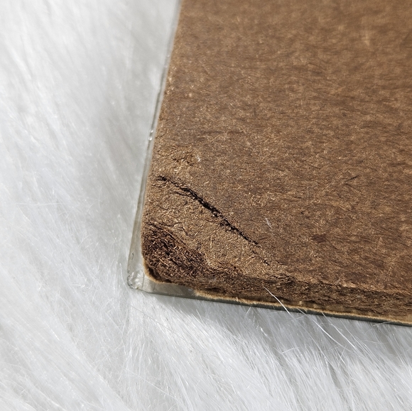 Vintage Signed Pencil Drawing Cat Glass Asian Tray Bamboo Handles 14x12 OOAK - Picture 6 of 8